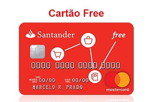 Como funciona o Cartão de crédito Santander Free