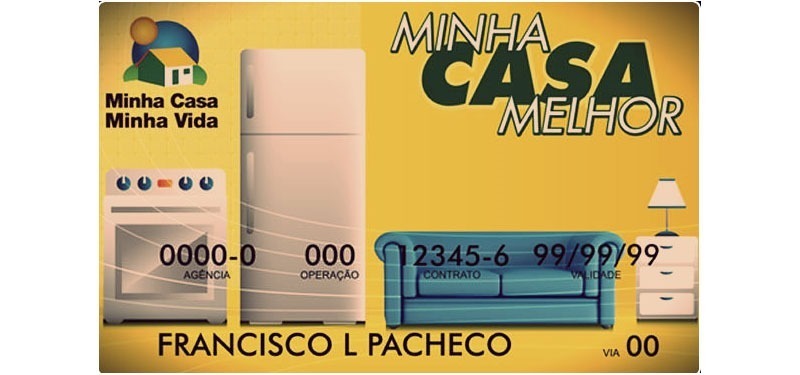 cartão do minha casa melhor