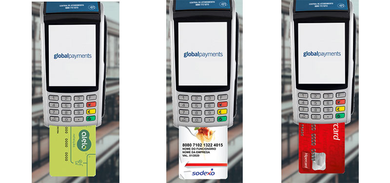 Global Payments: Máquinas de Cartões